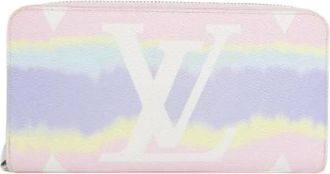 Louis Vuitton Pre-owned Wallets, female, Multicolor, Size: ONE SIZE Pre-owned Canvas Wallet