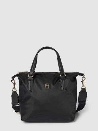 Tommy Hilfiger Tote Bag mit Label-Applikation Modell POPPY in Black, Größe 1