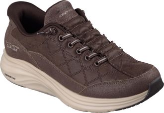Skechers Womens Sneaker, Chocolate, 7 UK
