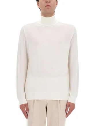 HUGO BOSS Rollkragenpullover Bernard von Boss Camel