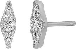 Bony Levy Getty 18K White Gold Diamond Marquise Stud Earrings at Nordstrom Rack