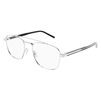 Saint Laurent unisex, Accessoires, Grijs, Maat: 56 MM