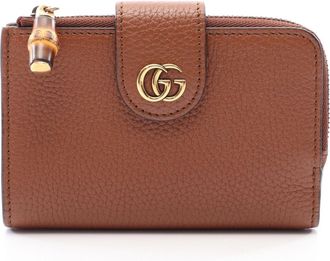 Gucci Brown Leather Wallet (Bi-Fold) (Pre-Owned)