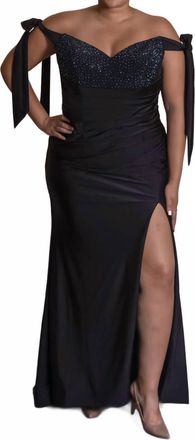Ath&eacute;na The Nada Gown In Black