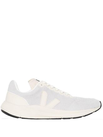 Veja Sneakers met logopatch - Grijs