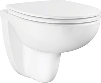 GROHE Inodoro Suspendido De Cer&aacute;mica Grohe Bau Con Asiento De Cierre Suave