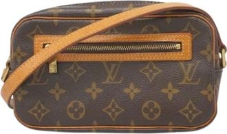 Louis Vuitton Pre-owned Cross Body Bags, female, Brown, Size: ONE SIZE Pre-owned Vintage Cross Body Bag