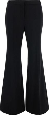 BA&SH Iman Pants - Dames - Wijde Broeken - Zwart - XS - Polyester - Broeken
