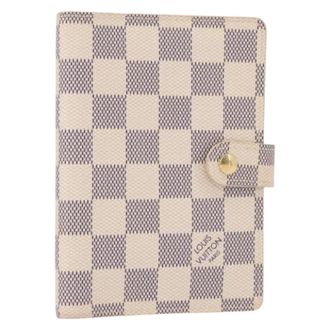 Louis Vuitton Pre-owned Wallets, female, White, Size: ONE SIZE Pre-owned Canvas Home-Office Wallet