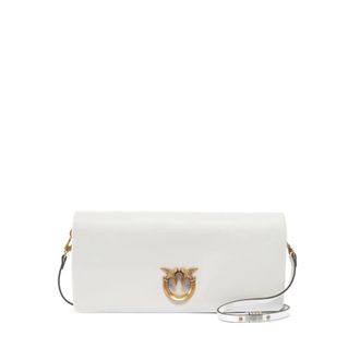 Pinko Clutches, female, White, Size: ONE SIZE Cross Body Bags