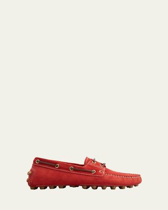 Tod's Gommino Suede Driver Boat Loafers