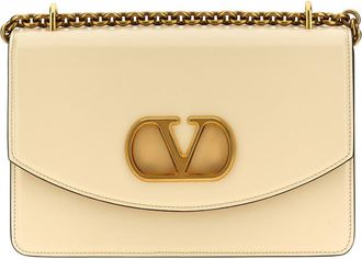 Valentino Garavani White Vain Shoulder Bag