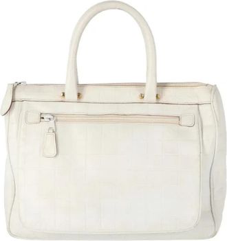 Fendi Pre-owned Leather fendi-bags - Dames - Vintage Handtas - Wit - ONE Size - Vintage