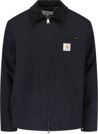 Carhartt Work in Progress Black Detroit Cotton Jacket