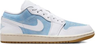 Nike Jordan Air Jordan 1 Denim - Worn Blue sneakers - Wit