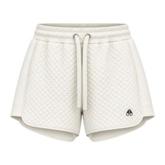 Moose Knuckles Liberty Shorts - Sport - Mujer - Blanco - S