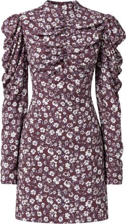 Mar De Margaritas Abito Corto con Scollo Americano - - Dresses - Donna - Rosso - M