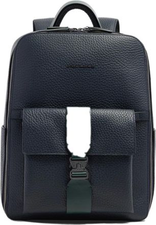 Piquadro Tassen, Heren, Blauw, ONE Size, Leer, Leren Reistas Rugzak