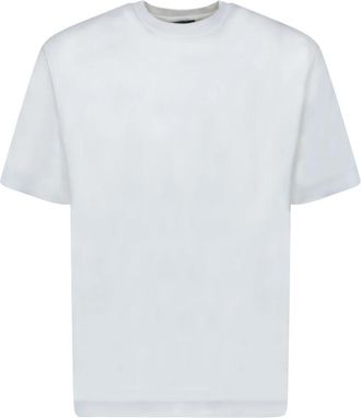 Herno Wit T-shirt - Heren - T-shirts - Wit - 2XL - Katoen - Tops