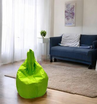 Talamo Italia Talamo Italia - Dmora Puf Color Liso, Color Verde, Medidas 80 X 120 X 80 Cm, Con Embalaje Reforzado