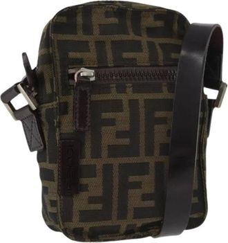Fendi Pre-owned Vintage Zucca Canvas Shoulder Bag - - Pre-owned - Donna - Marrone - ONE SIZE
