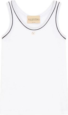 Valentino Mujer, Camisetas, Blanco, Talla: M