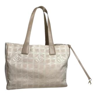 Chanel Bolso Shopper Vintage Pre-owned - Pre-owned - Mujer - Beige - ONE SIZE