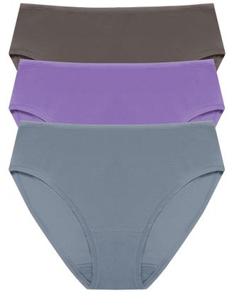 Natori Set of 3 Bliss Bare Hipster