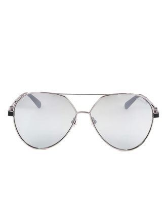 Moncler Zonnebril met piloten montuur - Zilver