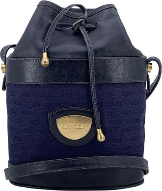 Gucci Vintage Gucci stoffen crossbodytas