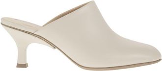Tod's Tods Womens Leather Sabot - Ivory - Size EU 40