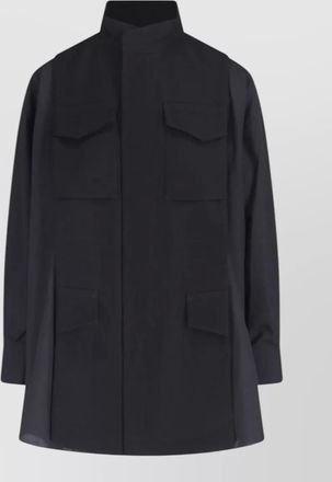 sacai fitted jacket