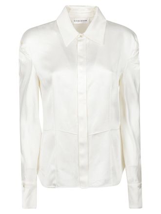 Victoria Beckham Twist Shoulder Blouse