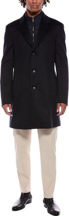 HUGO BOSS BOSS Hugo Boss Hyde Wool & Cashmere-Blend Coat