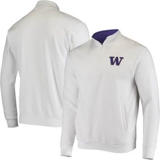 Colosseum Mens Colosseum White Washington Huskies Tortugas Logo Quarter-Zip Jacket at Nordstrom, Size Xxx-Large