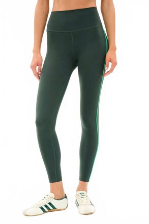 SPLITS59 Amber Airweight High Waist 7/8 Leggings In Military/spearmint