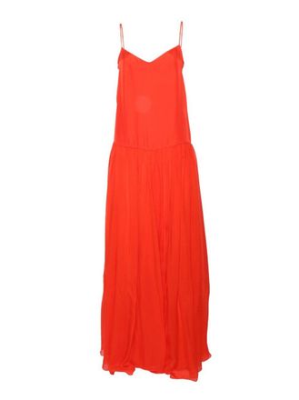 Forte_Forte Flowing Silk Maxi Dress With Spaghetti Straps