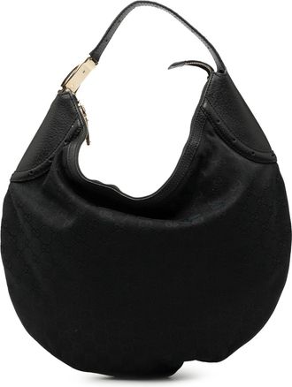 Gucci Tweedehands Gg Canvas Hobo