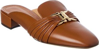 Ferragamo Corby Leather Mule