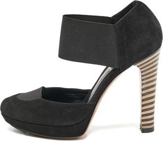 Fendi Pumps in pelle scamosciata 110mm - Nero