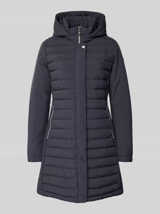 Fuchs Schmitt Steppmantel mit gefüttertem Stehkragen in Marine, Größe 34