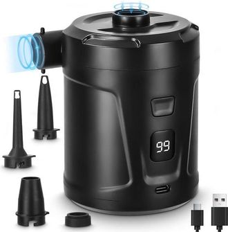 OEM Bomba De Aire El&eacute;ctrica - 5200 Mah - Negra