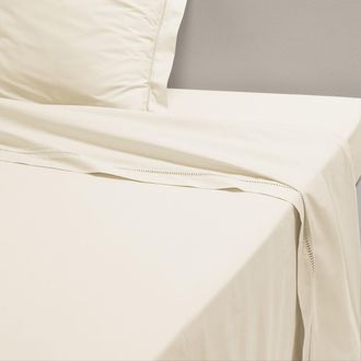 La Redoute Interieurs Plat laken in perkalkatoen, Secret