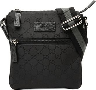 Gucci Pre-owned Gucci GG Nylon Web Crossbody Ladies 6SJW812Z24X3CFXN