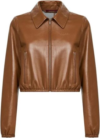 Gucci Mujer, Chaquetas, Marr&oacute;n, Talla: M