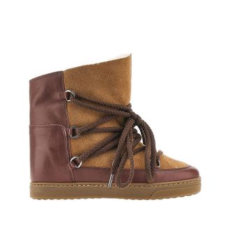 Isabel Marant Nowles leather booties Woman 36