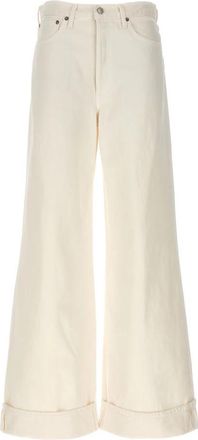 A Gold E Dame Jeans - Dames - Loose Fit Jeans - Wit - W29 - Katoen - Jeans