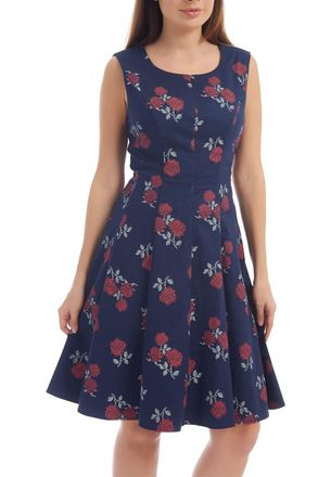 Izabel London Solo Fiona Print Dress
