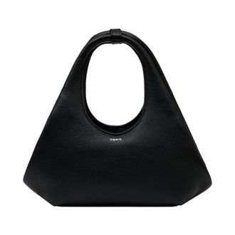 Coperni Mini Folded Tote Bag - female - Coperni - Handbags - Black - ONE SIZE - Bags
