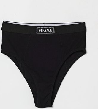 Versace Slip a vita alta Versace in cotone stretch